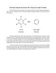 Drawing Organic Structures by Using Line