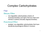 Dietary Fiber