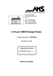 0.35 µm CMOS Design Rules - Engenharia Eletrica