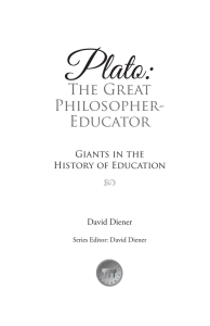 The Great Philosopher- Educator