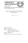 Topology Proceedings 10 (1985) pp. 187