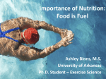 Nutrition Presentation - Younger, October 2013