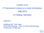 The Next Conference - The 4th International Conference on Acetic