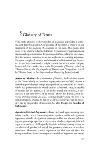 Glossary of Terms for Rhetorical Argument