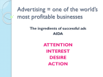 Advertising = one of the world*s most profitable businesses