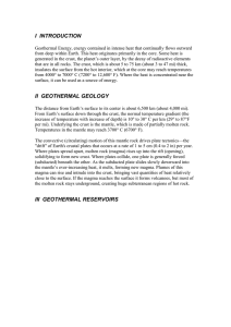 Geothermal energy