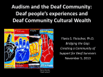 Audism and the Deaf Community: Deaf Community Cultural Wealth