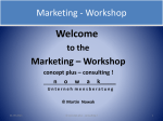Marketing - Workshop