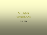 VLANs Virtual LANs