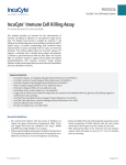 IncuCyte® Immune Cell Killing Protocols
