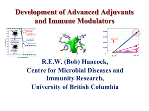 Development of Advanced Adjuvants and Immune Modulators