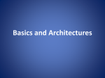 Basics and Architectures