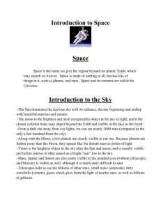 Introduction to Space