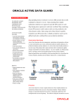 Oracle Active Data Guard