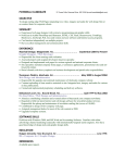 sample resume for web designer