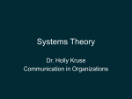 Systems Theory