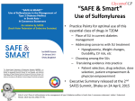 SAFE n Smart* Use of Sulfonylureas