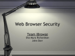 Web Browser Security