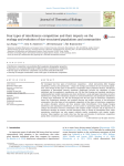 Four types of interference competition and their impacts on