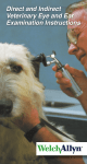 Welch Allyn Direct and Indirect Veterinary Eye and Ear Examination