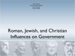 Roman, Jewish, and Christian Influences on Government