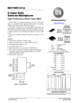 MC74HC151A - 8-Input Data Selector/Multiplexer