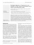 Serological diagnosis of Trypanosoma cruzi