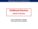 Diarrheal diseases (gastro-enteritis) - OUR SITE