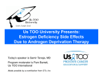 Us TOO University Presents: Estrogen Deficiency Side Effects Due