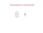 Semiconductor p-n junction diodes