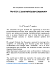 The FSA Classical Guitar Ensemble