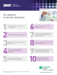 Ten questions to ask your pharmacist