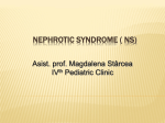 nephrotic syndrome ( ns)