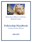 Fellowship Handbook - Penn State Hershey