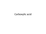 Carboxylic acid