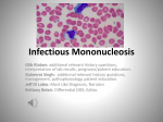 Infectious mononucleosis