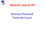 8) Network layer-3