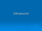 Ultrasound Lecture Notes 1