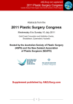 2011 Plastic Surgery Congress supplement