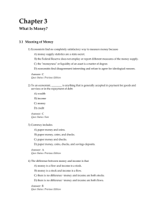 Economics of Money, Banking, and Financial Markets, 8e