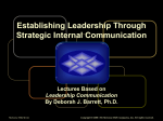 Creating a Strategic Internal Communications Program