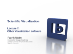 Scientific Visualization - Department of Information Technology
