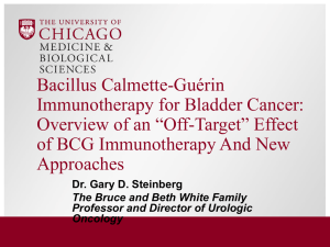 Bacillus Calmette-Guérin Immunotherapy for Bladder Cancer