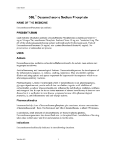 DBL Dexamethasone Sodium Phosphate