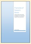 Fractures of forearm bones
