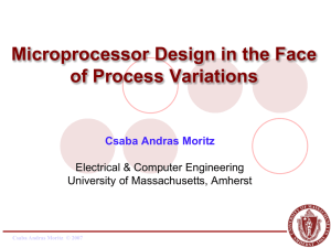 Process Variation Mitigation in Pipelines