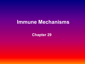 Immune Mechanisms