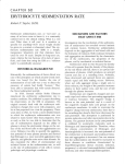 Erythrocyte Sedimentation Rate