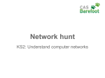 Network hunt - Barefoot Computing