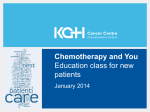 Chemotherapy And You - Kingston General Hospital